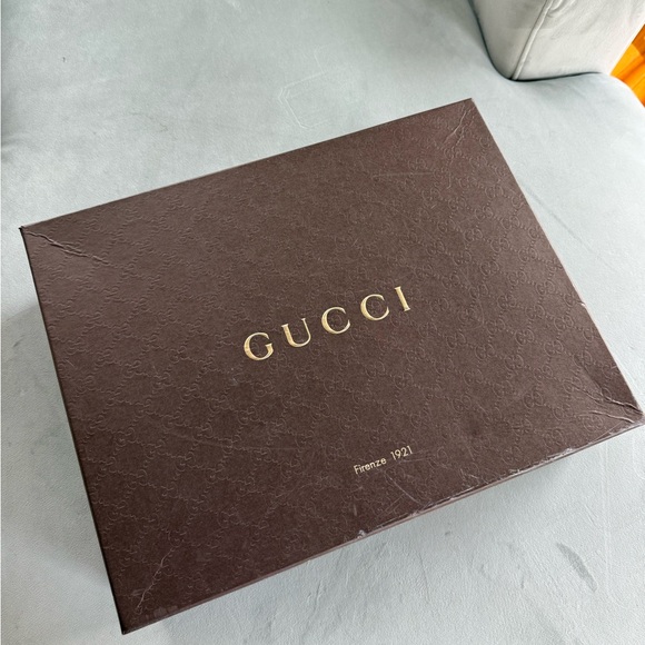 Gucci Leopard Print Ponyhair Heeled Ankle Boots, EU 37.5 - Picture 14 of 14